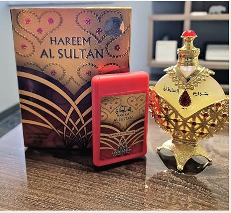 KHADLAJ PERFUMES Hareem Al Sultan Gold Concentrated Perfume Oil For Unisex, 1.18 Ounce KHADLAJ PERFUMES Hareem Al Sultan Gold Concentrated Perfume Oil For Unisex, 1.18 Ounce